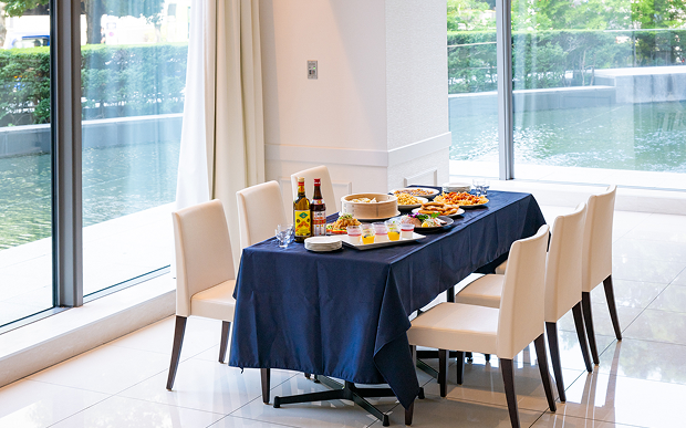 会議後の懇親会やランチパーティーもワンストップで対応